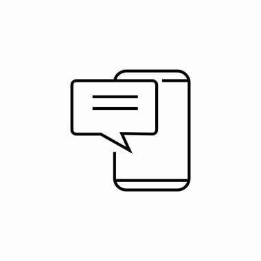 telefon metin iletisi imza vektörü