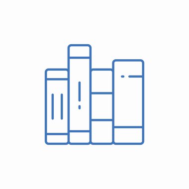 kitaplar çalışma simgesi işaret vektörü