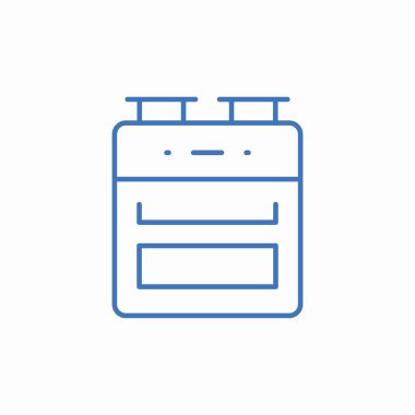 Gaz sobası mutfak simgesi taşıyıcısı