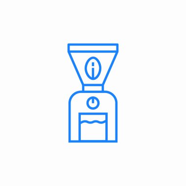 kahve damlatıcı simgesi işaret vektörü