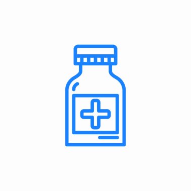 ilaç hapları simge işareti vektörü