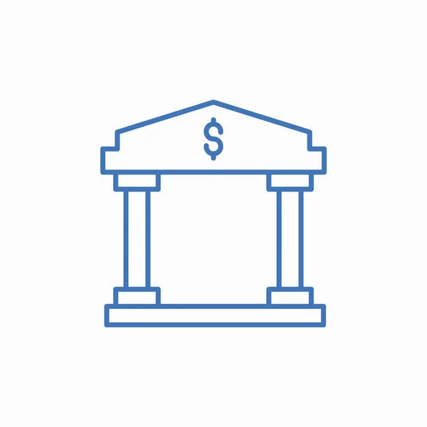 Simge işareti vektör yapı banka