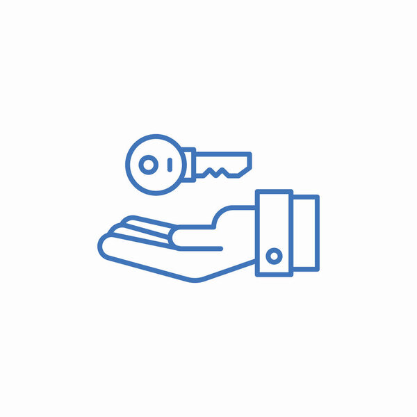 вектор значка собственности на дом