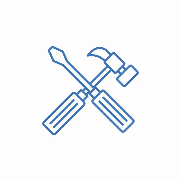 onarım araçları işaret vektörü