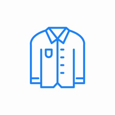 dumanı tüten giysi simgesi işareti vektörü