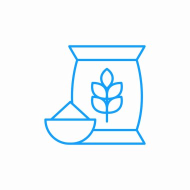 un çuvalı simgesi işareti vektörü