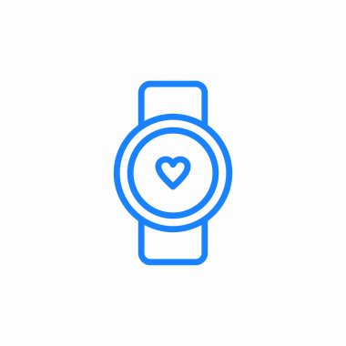 akıllı saat simge işareti vektörü