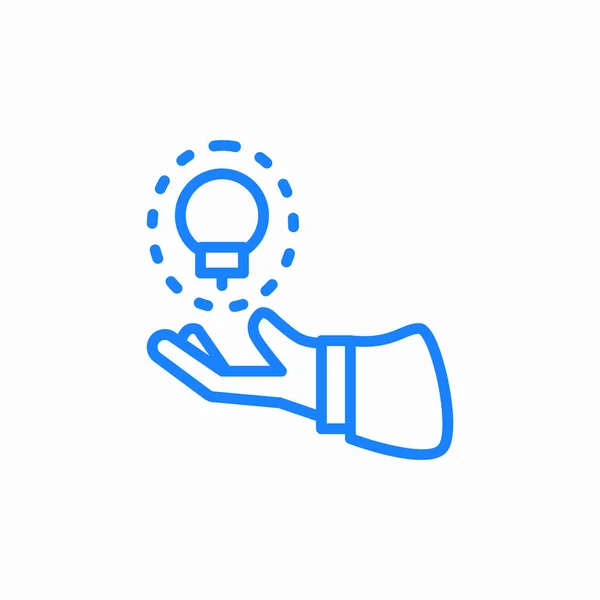 yeni fikir simgesi işareti vektörü