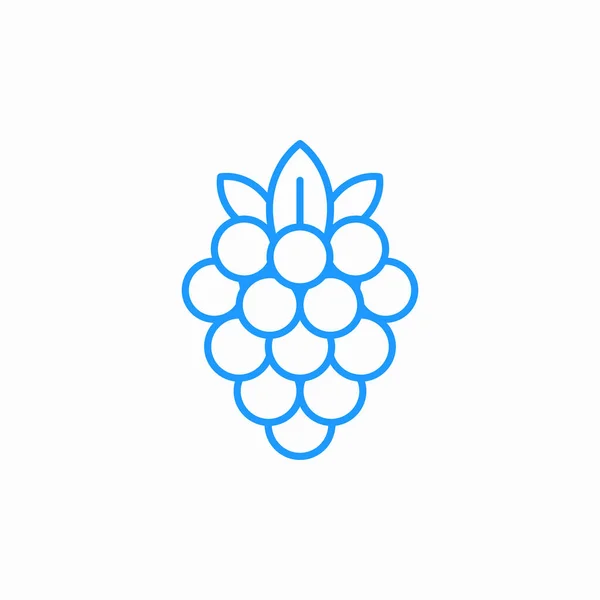 üzüm kümesi simgesi işaret vektörü