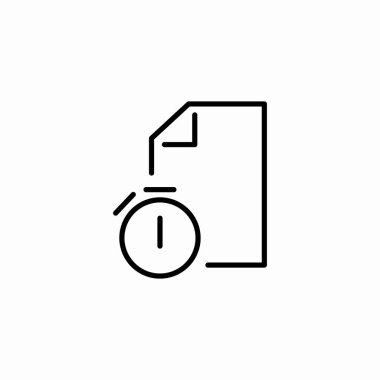 Bekleyen belge simge işareti vektörü yükleniyor