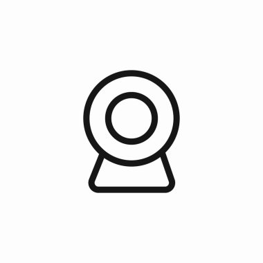 etkin web kamerası aygıtı işaret vektörü