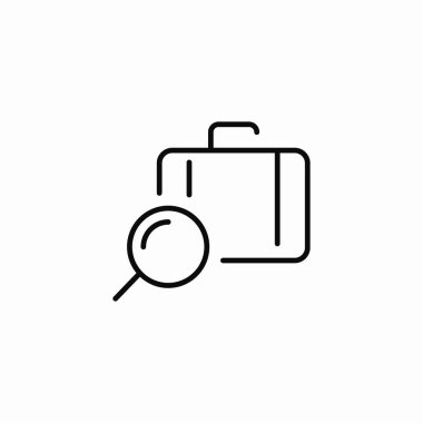 görev dosyası simgesi imzalama vektörü