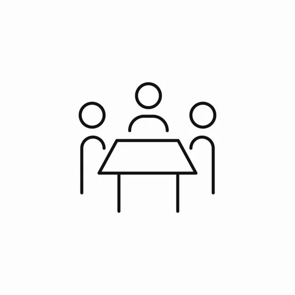 takım toplantı grubu işaret vektörü