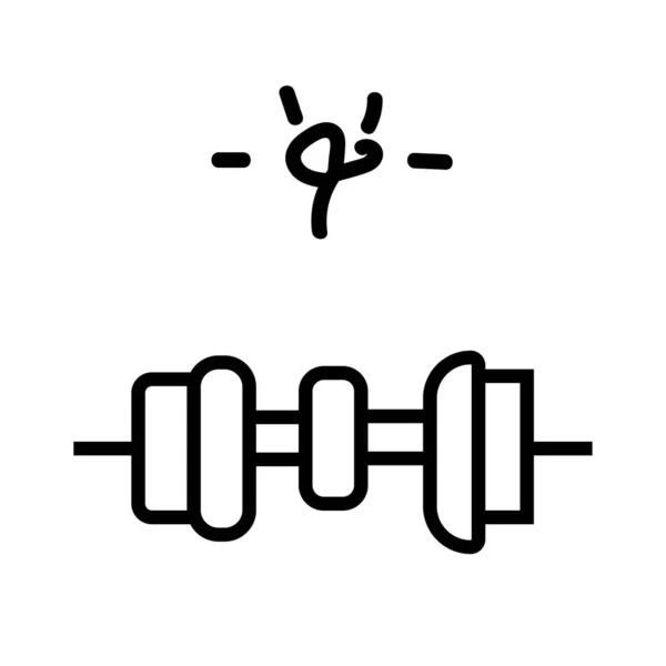 Dumbbell simgesi, anahat stili