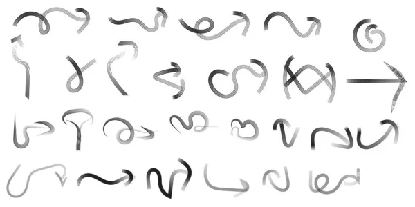 El çiziminin kaligrafi vektörü