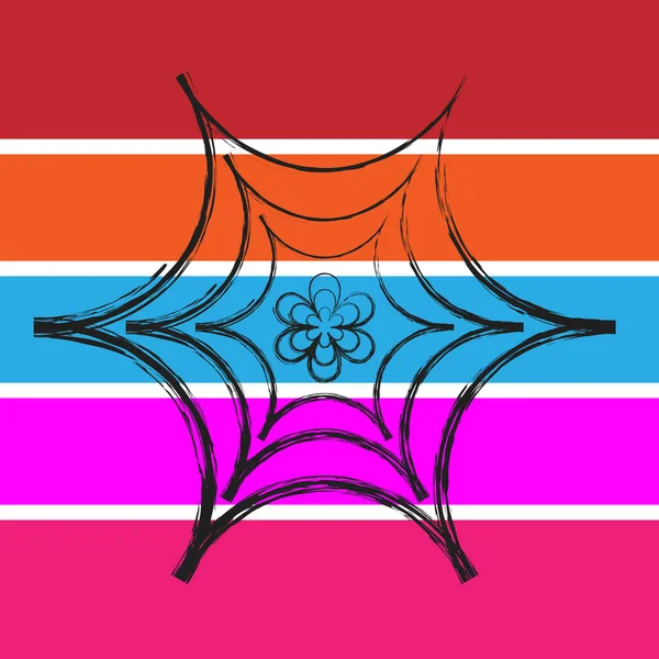 Cadılar Bayramı ikon vektör illüstrasyonu