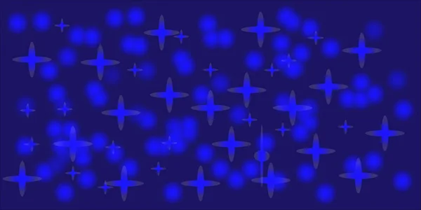 Mavi yıldızlı arka plan. Kusursuz desen