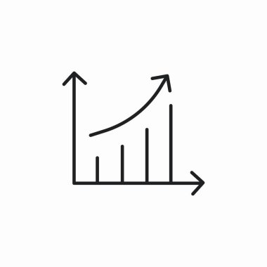 veri istatistik simgesi işaret vektörü