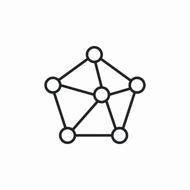 boyut çerçeve simgesi işaret vektörü