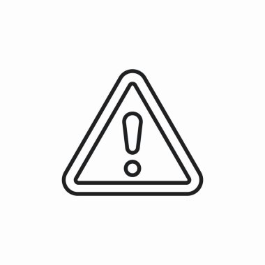 hata uyarı simgesi imzalama vektörü