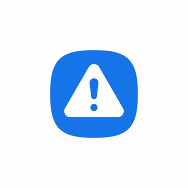 Hata bildirim simgesi imzalama vektörü