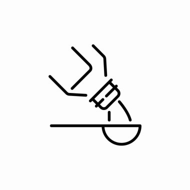 sıvı karıştırma simgesi vektörü