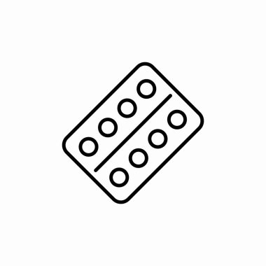 hap durumu simgesi işaret vektörü