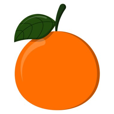 turuncu simge. turuncu simge. beyaz arkaplanda izole edilmiş