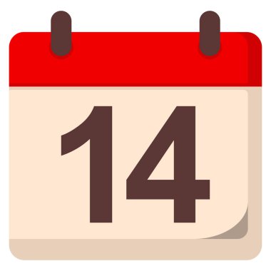 takvim tarihi vektör simgesi