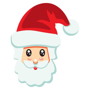 sevimli Noel Baba çizgi