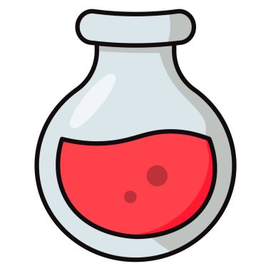 Şarap şişesi. Web simgesi