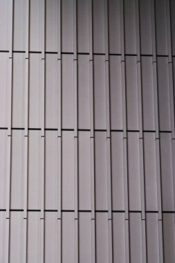 desenli metal kaplama duvar