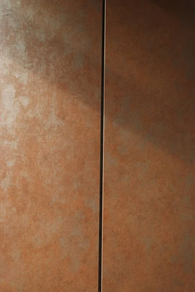 Paslı metal yüzeye yakın çekim