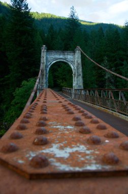 Paslı eski köprü metali