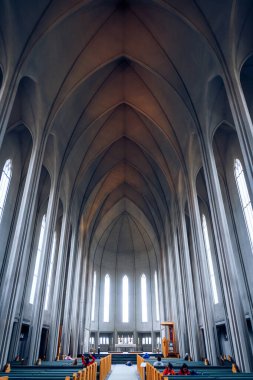Hallgrimur Kilisesi (Hallgrimskirkja), Reykjavik, İzlanda