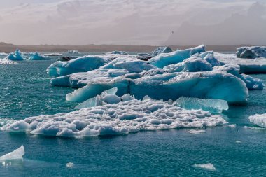 Jokulsarlon Buzul Gölü, Vatnajokull Ulusal Parkı, İzlanda