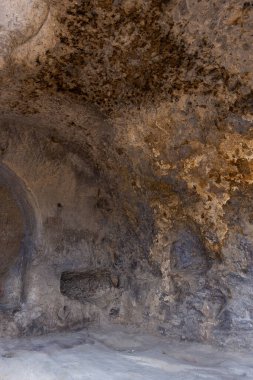 Georgia 'daki antik mağara şehri Uplistsikhe' nin mağaraları