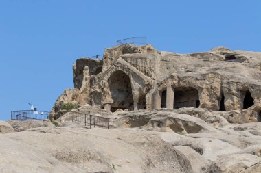 Gürcistan 'daki Antik Mavi Gök Mağara Şehri