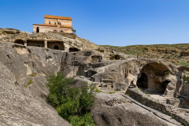 Gürcistan 'daki Antik Mavi Gök Mağara Şehri 