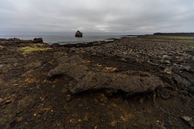 Valahnukamol Volkanik Sahili, Reykjanes Yarımadası, İzlanda