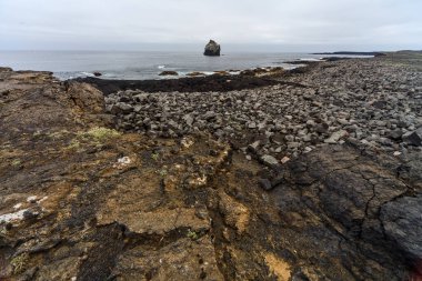 Valahnukamol Volkanik Sahili, Reykjanes Yarımadası, İzlanda