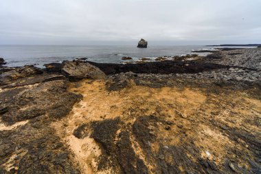 Valahnukamol Volkanik Sahili, Reykjanes Yarımadası, İzlanda