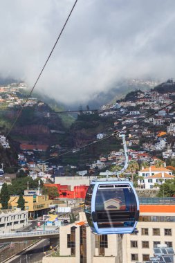 Funchal, Madeira 'da Kablolu Araba