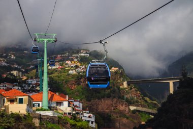 Funchal, Madeira 'da Kablolu Araba