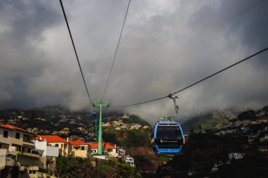 Funchal, Madeira 'da Kablolu Araba