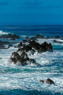 Rugged Atlantic Coastline of Madeira Island
