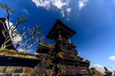 Pura Besakih Tapınak Kompleksi Açık Bali Gökyüzüne Karşı