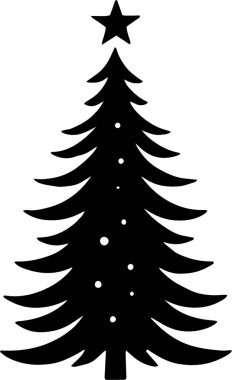 Yeni Yıl Çam Ağacı 'nın Şık Şekilde Yılbaşı Arkaplanı Fotoğrafları