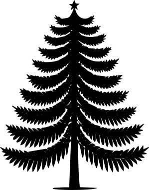 Koyu Kış Ağaçları Şık Şekli Teması İçin Tırmanış Teması