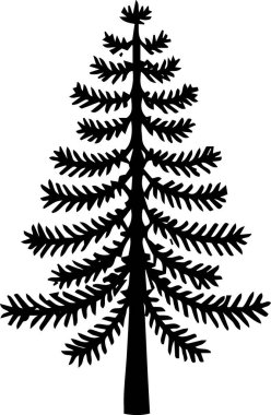 Vintage Biçimli Modern Evergreen Noel Ağacı Tasarımı